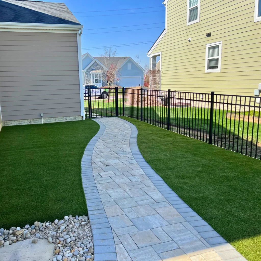 artificial turf backyard