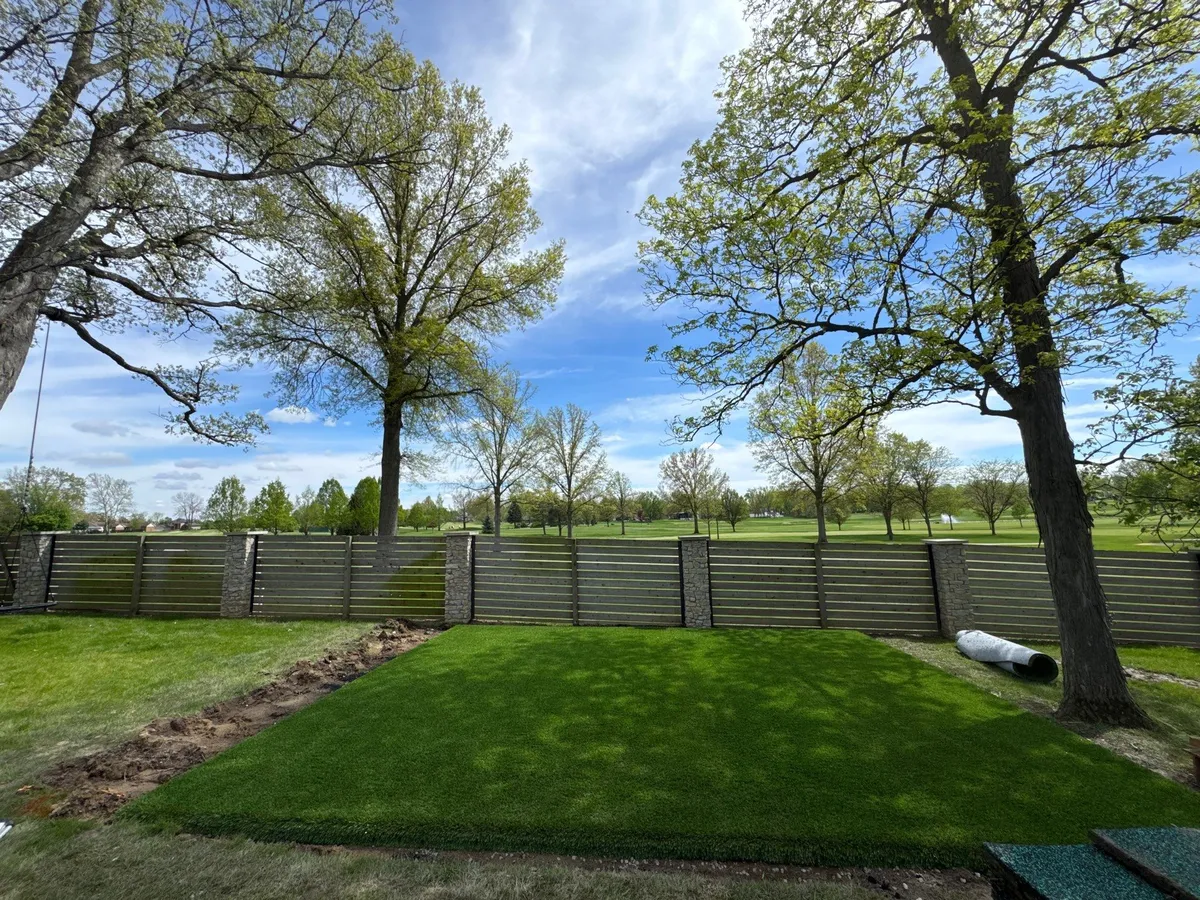 Safe playground grass