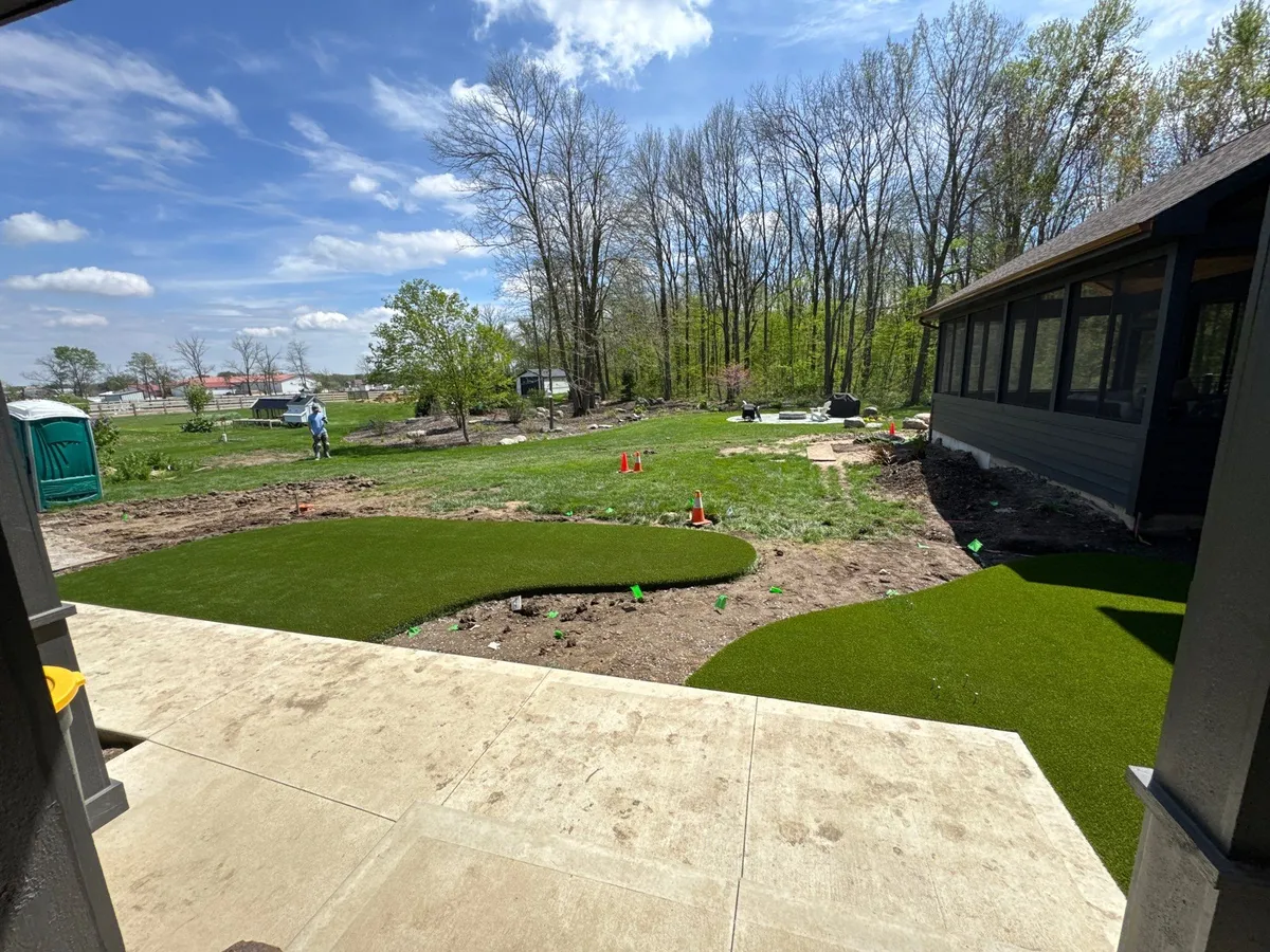 Artificial grass for dogs