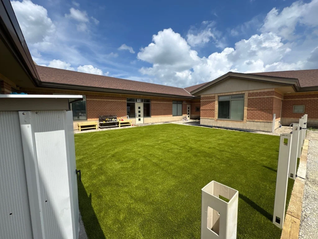 Playground Grass Ultra Installation at Huntington Elementary