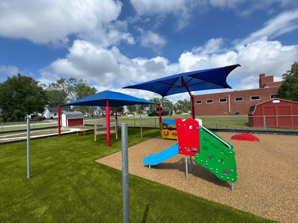 Portland Head Start Playground Grass Installation Project