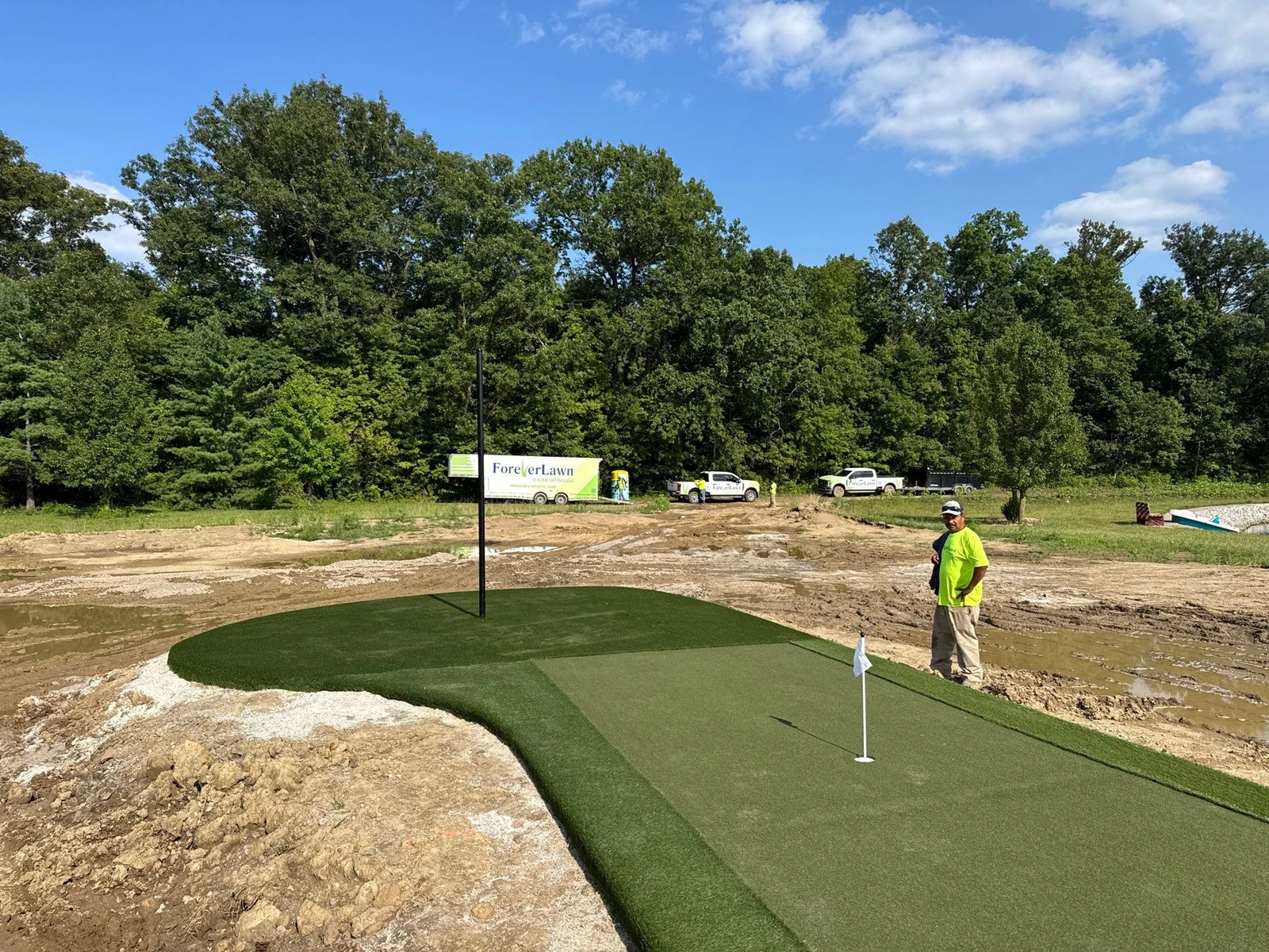 Featured image for “Premium GolfGreens Putting Green Installation Columbia City”