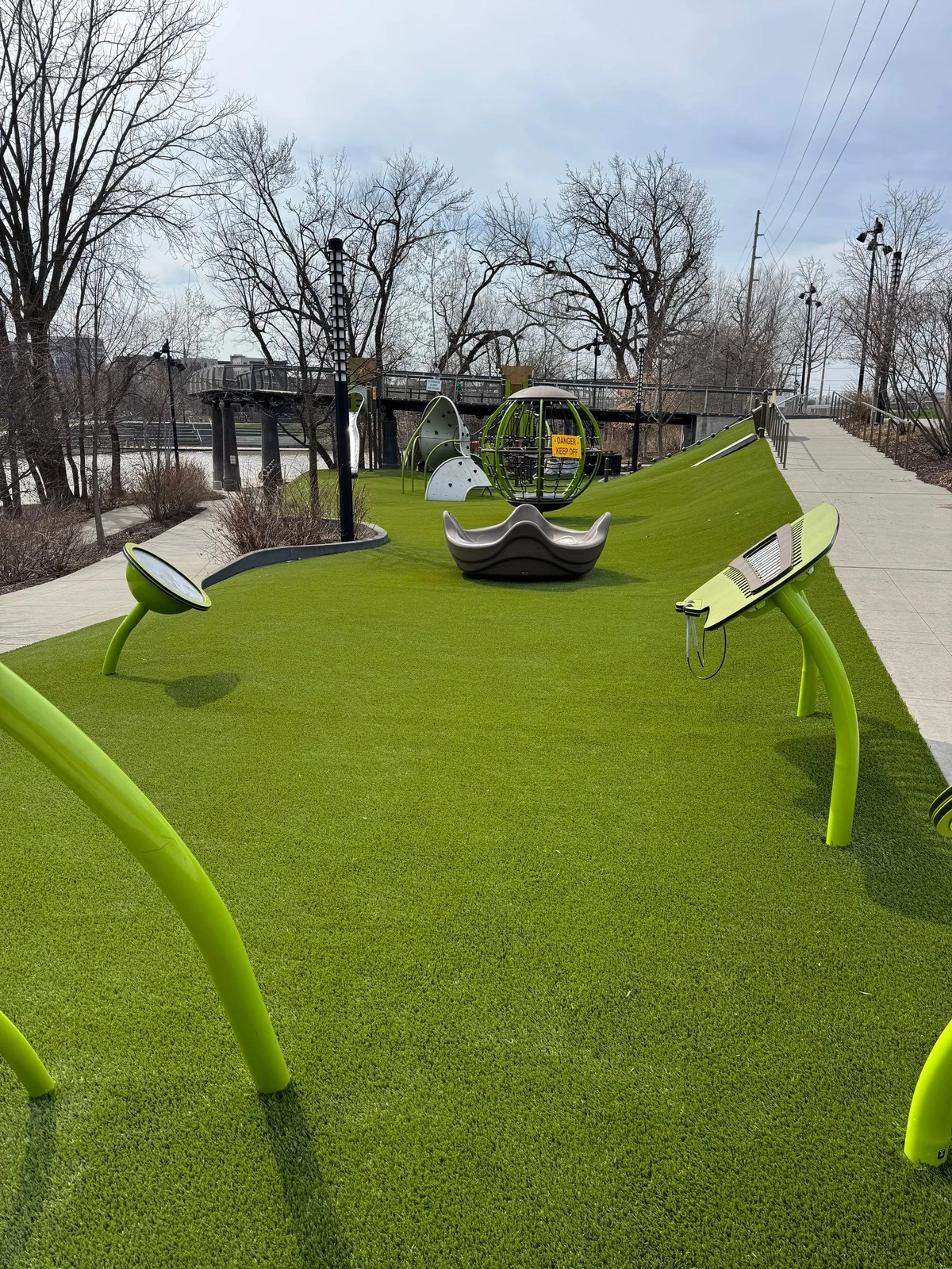 Featured image for “Promenade Park Playground Grass™ Ultra Installation Fort Wayne”
